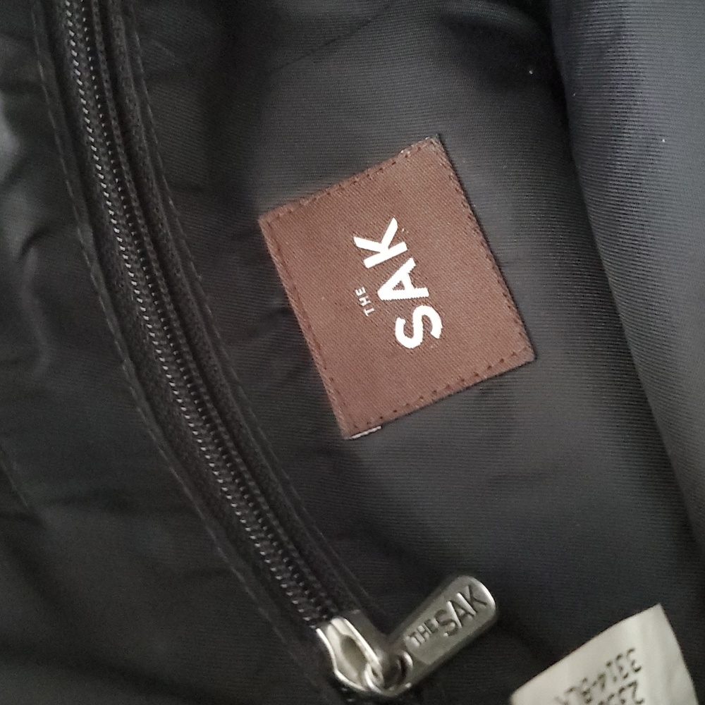 The Sak Black Crochet Mini Tote Bag - Picture 11 of 14